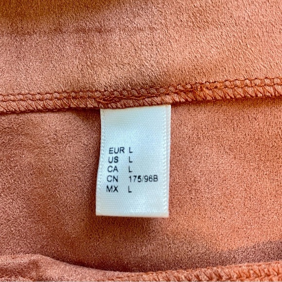 Faux Suede Skirt - Picture 3 of 4